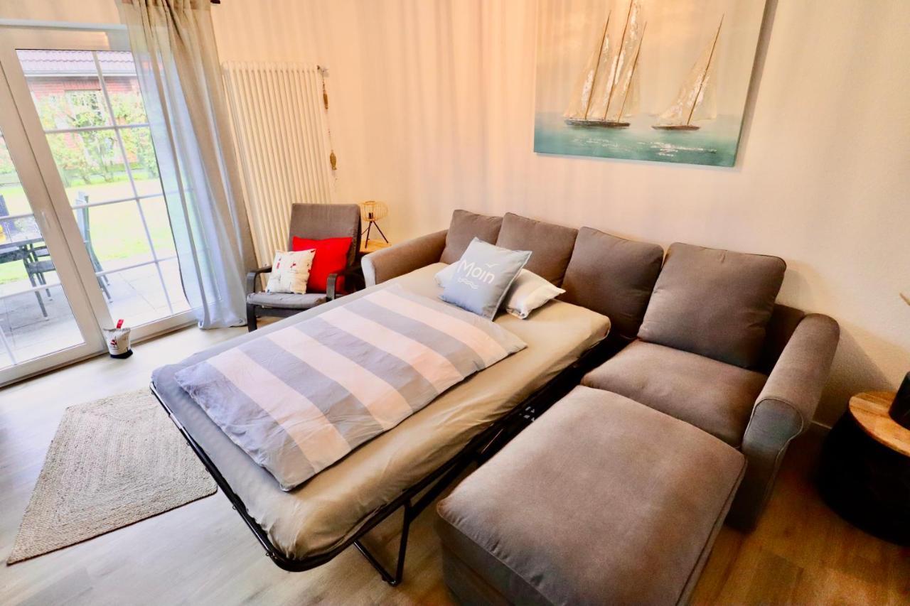Nessmersiel, Renovierte Erdgeschosswohnung Mit Garten In Deichnaehe, Wallbox, Bettwaesche Inklusive Neßmersiel Zewnętrze zdjęcie